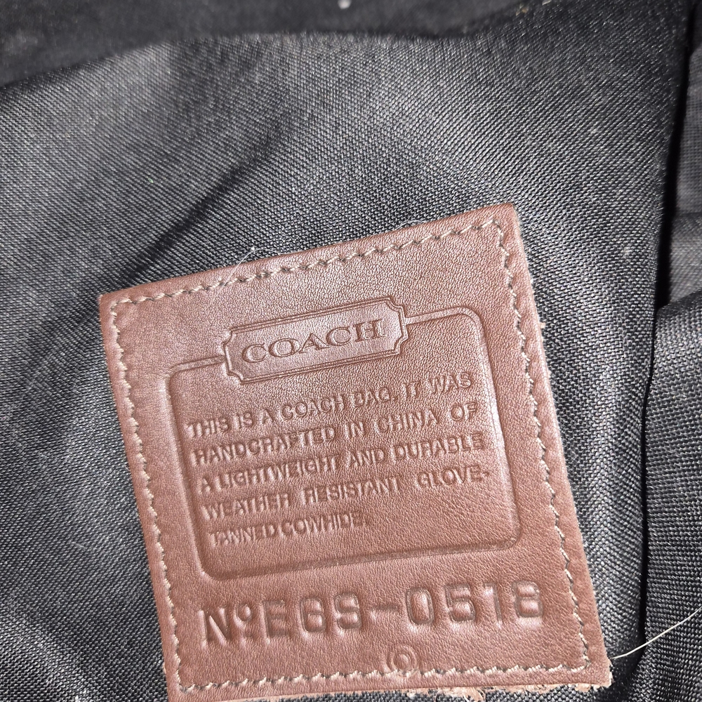 Coach Brown Leather Travel Bag - Picture 9 of 13
